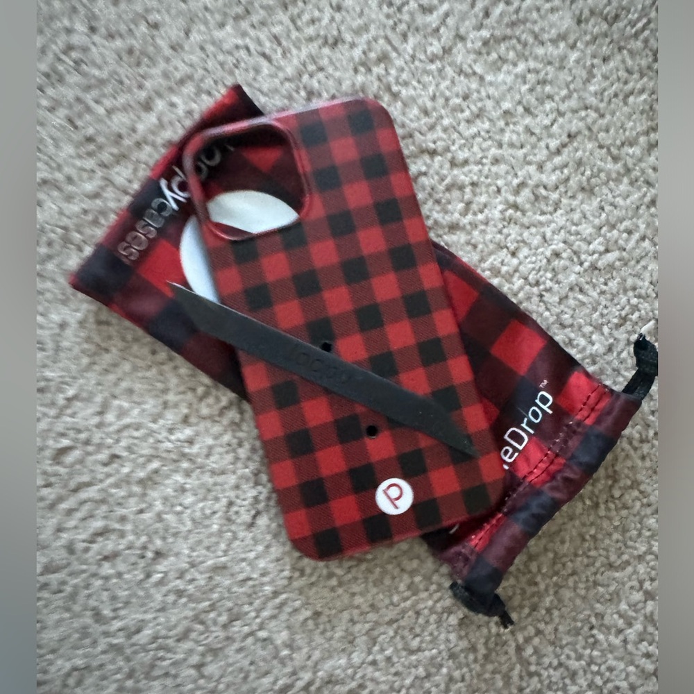 Loopy Buffalo Plaid iphone 12 pro max